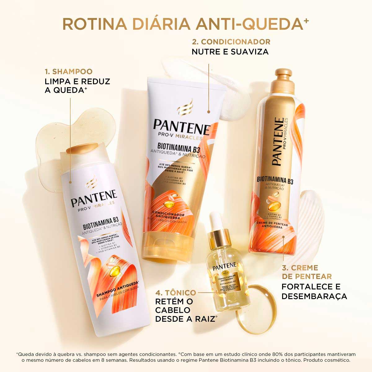 Condicionador Antiquebra Pantene Biotinamina B3 Antiqueda & Nutricao 250ml