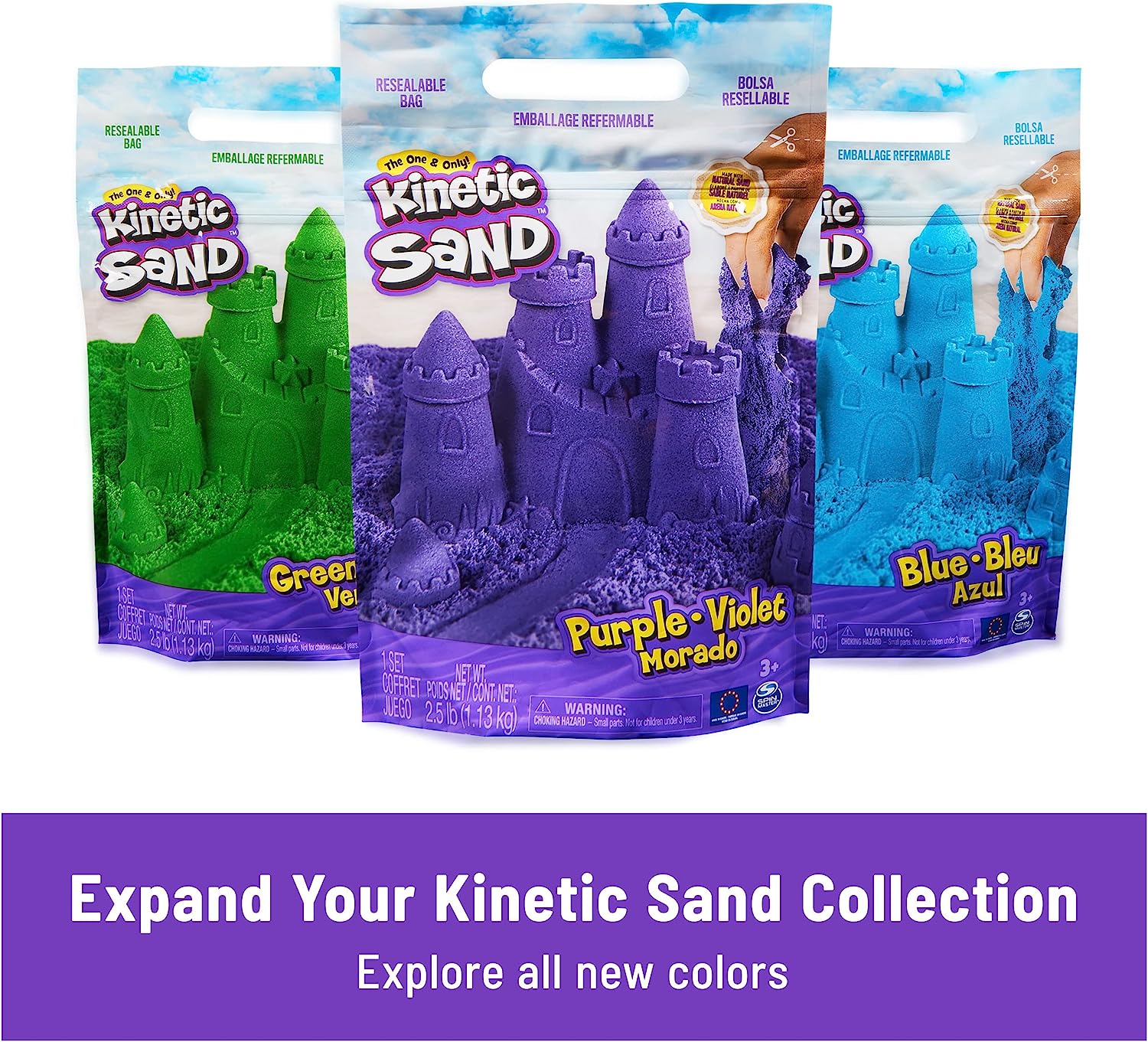 Kinetic Sand Squish n' Create Set