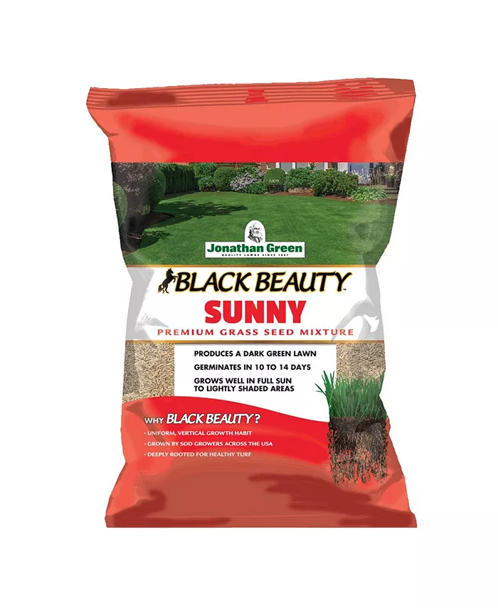 Jonathan Green Black Beauty Sunny Premium Grass Seed Mixture， 7# bag