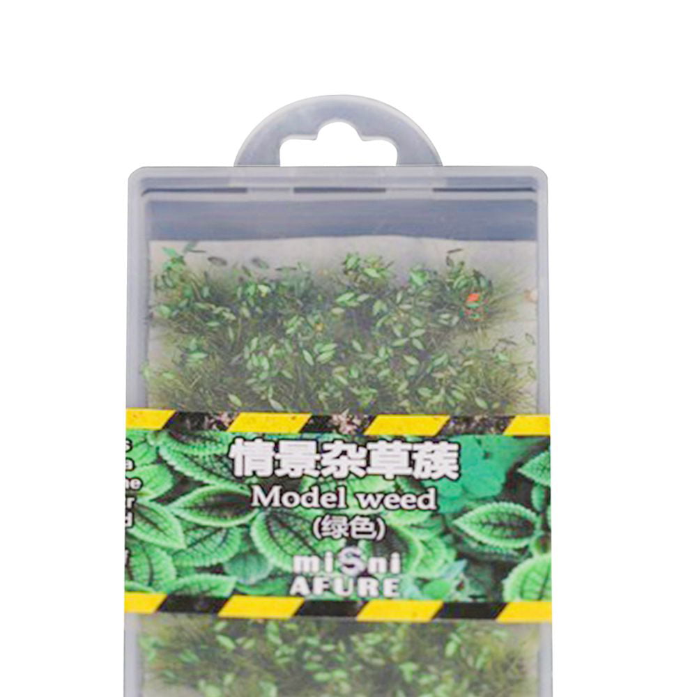 Miniatures Handmade Bush Scale Train Landscape Scene Simulated Building Grass Mate Doll Grass Model Simulation Model Grass Tuft TYPE A