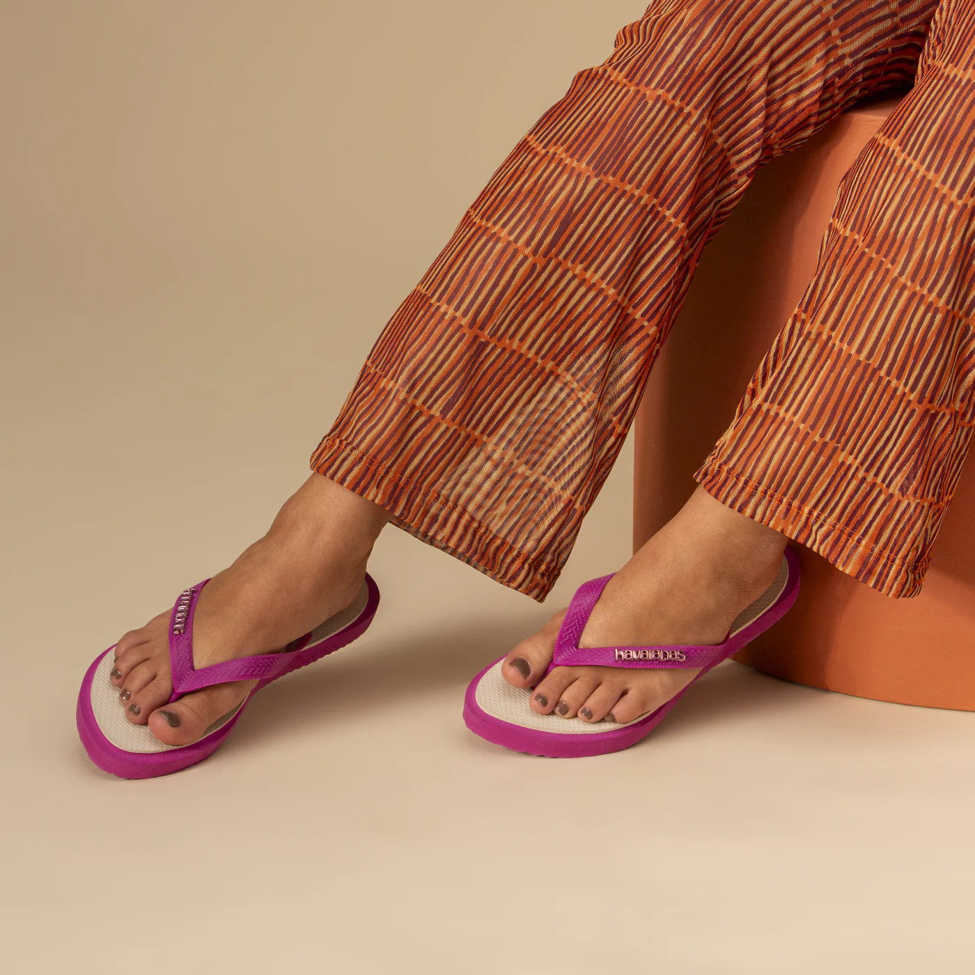 Chinelo Havaianas Top Point Fusion