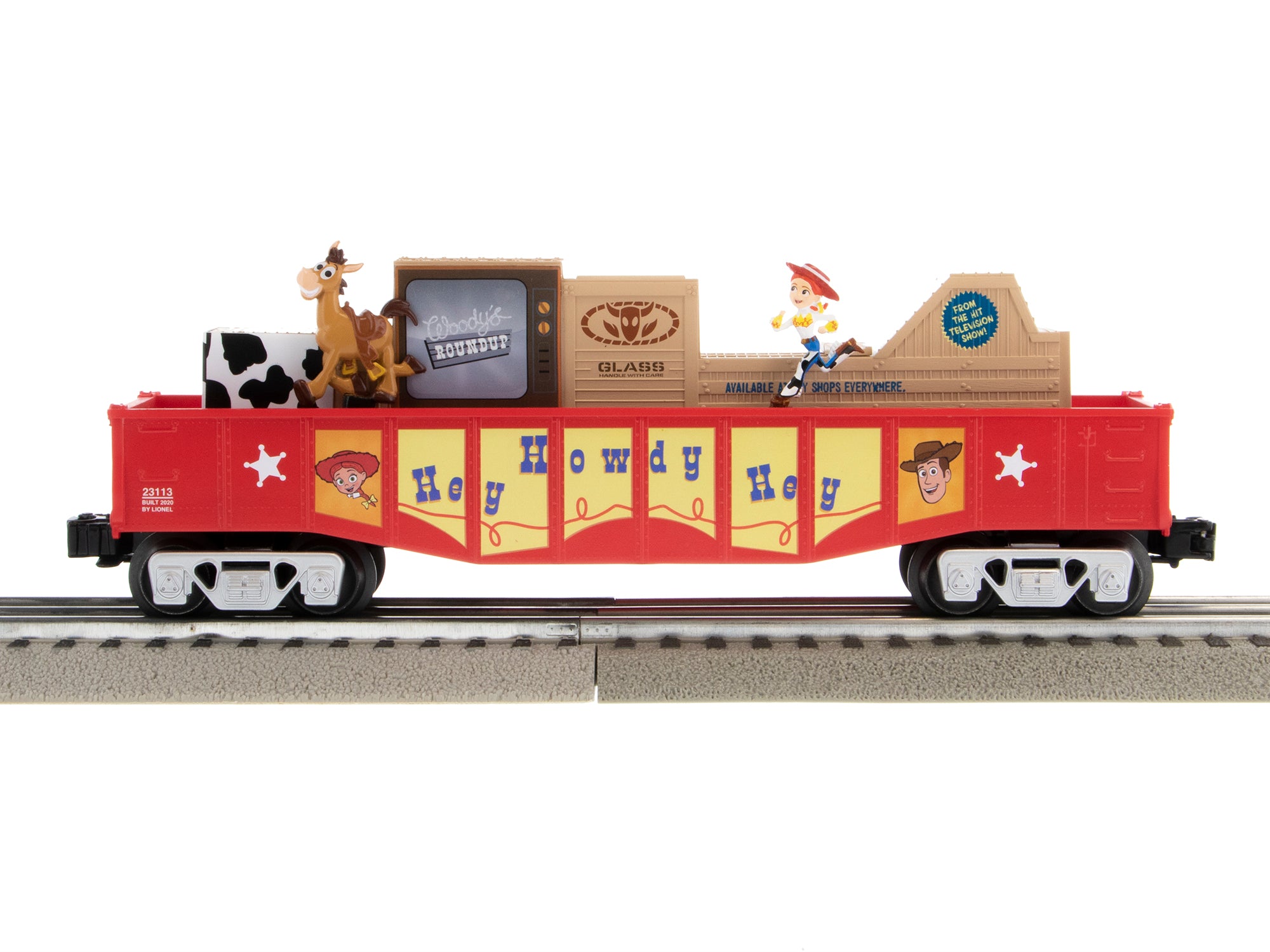 Lionel Disney Pixar Toy Story Electric O Gauge Model Train Set with Remote and Bluetooth Capability