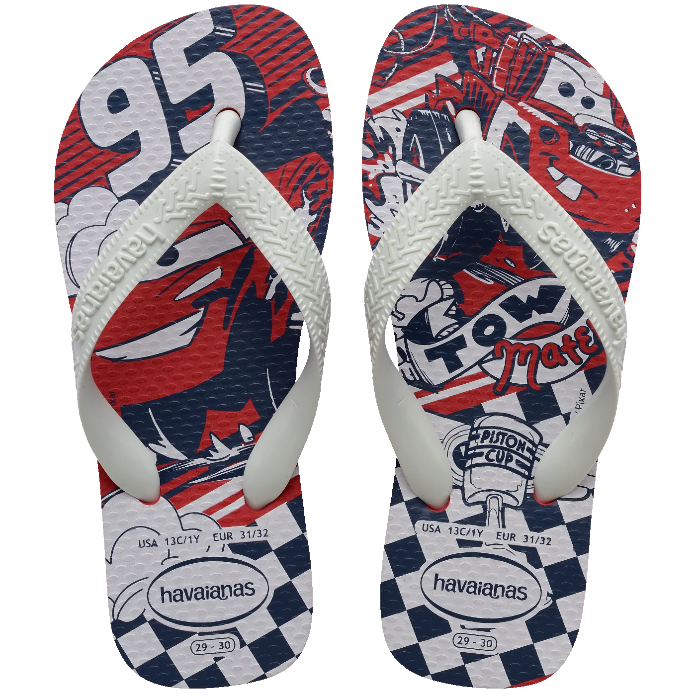Chinelo Havaianas infantil Disney Carros