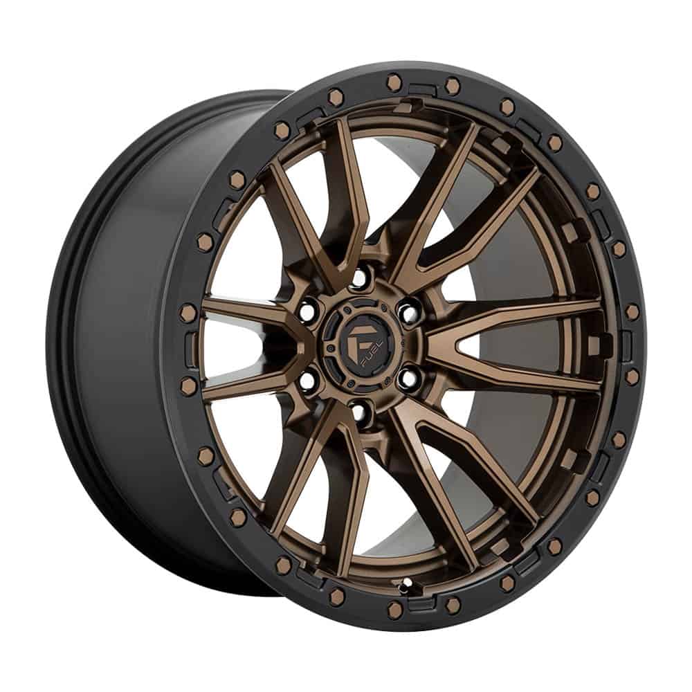 Fuel 1PC D681 REBEL D681 20X9 5X5.0 MT-BRNZ-BBR 01MM