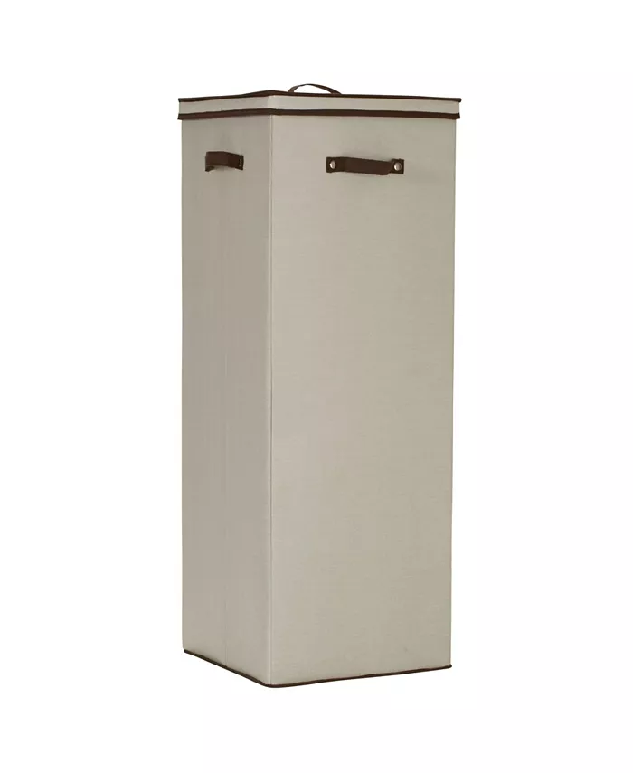 Household Essentials Household Essential Tall Wrapping Paper Organizer Storage Box with Lift-Out Ribbon Tray