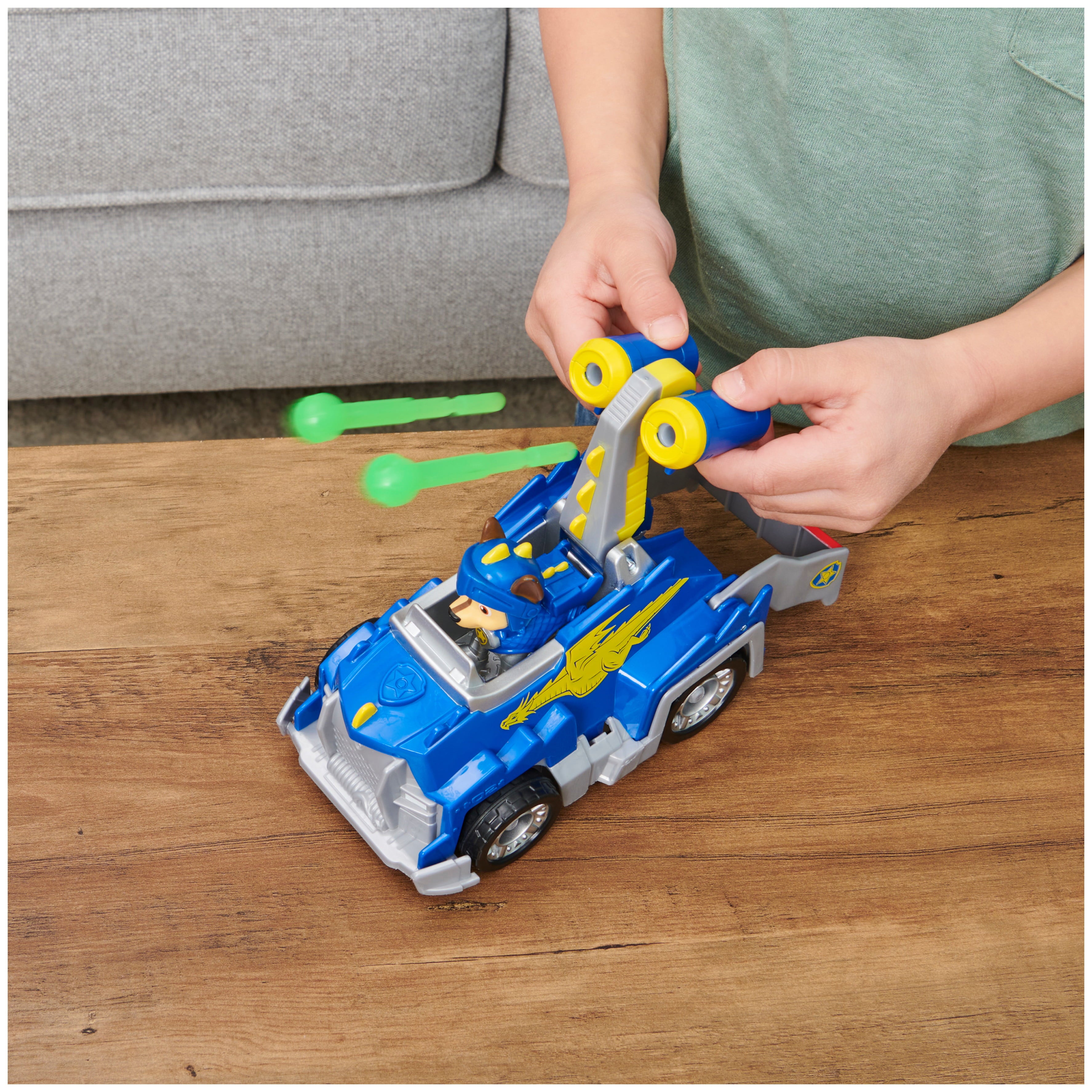PAW Patrol: Rescue Knights - Transforming Car with Chase Action Figure