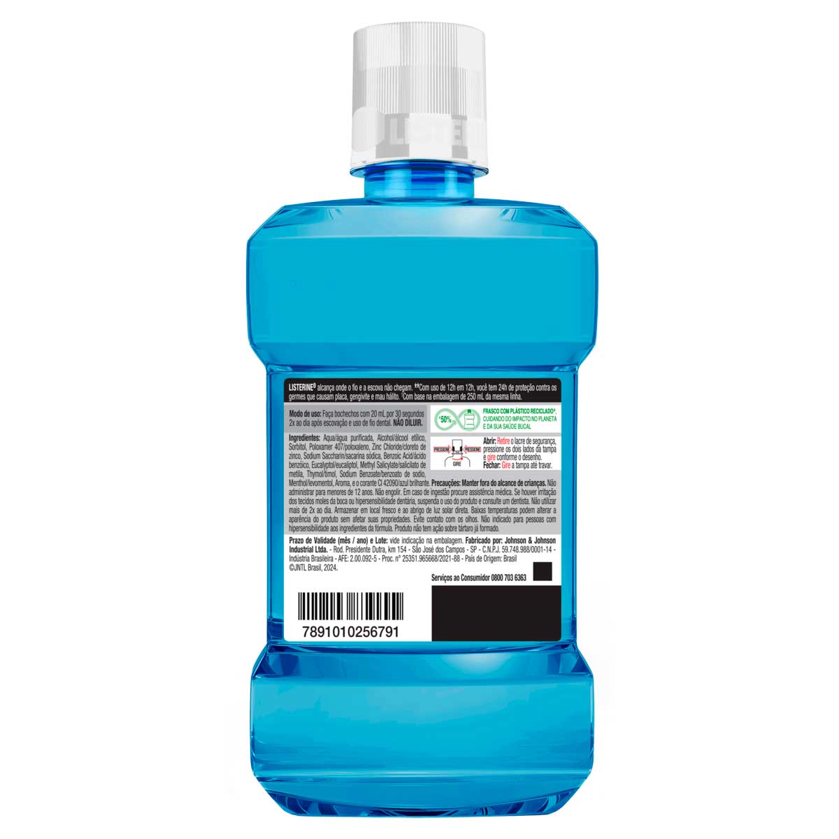 Enxaguante Bucal Menta Listerine Antitartaro 500ml Leve Mais Pague Menos