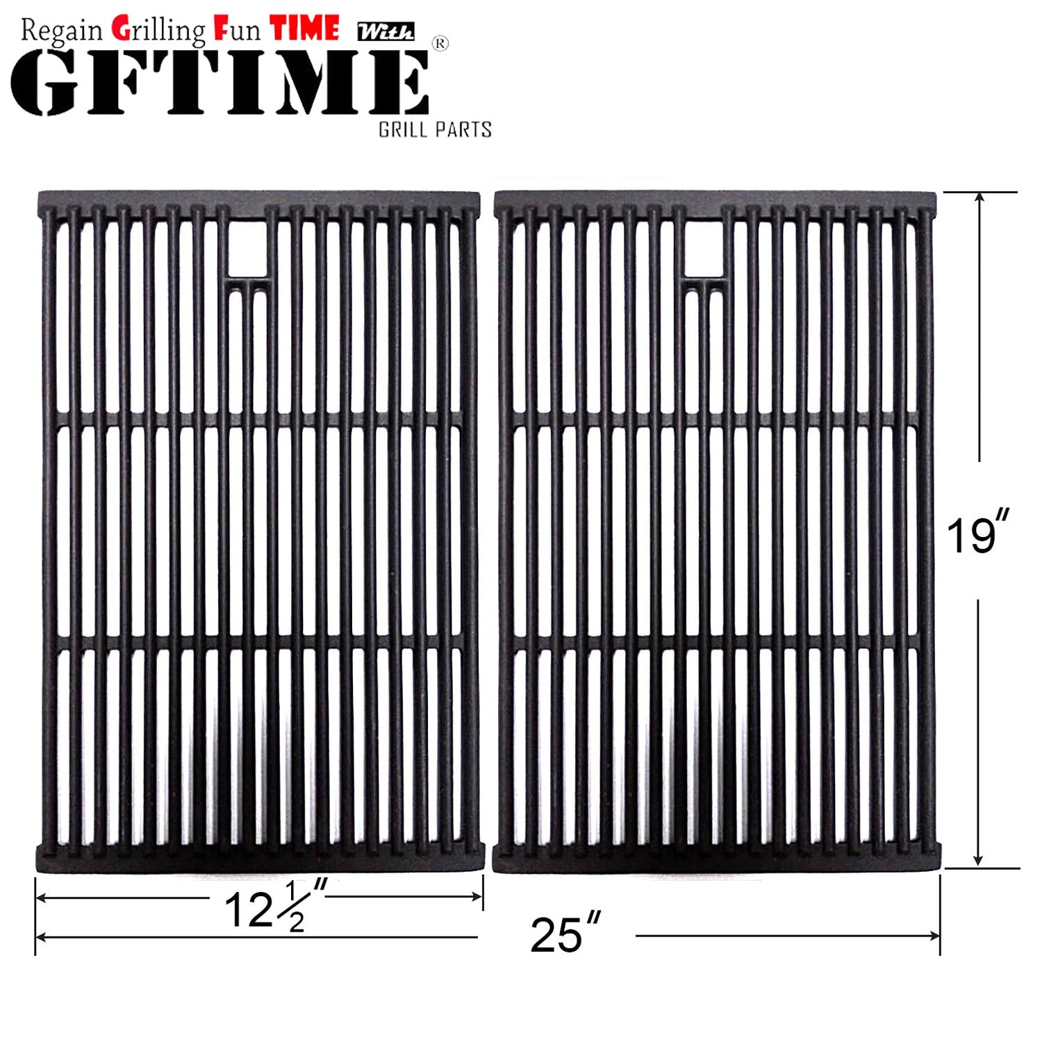 Grill Cooking Grates for Grill Chef BIG-8116 Model, 19 X 25Grill Replacement Parts