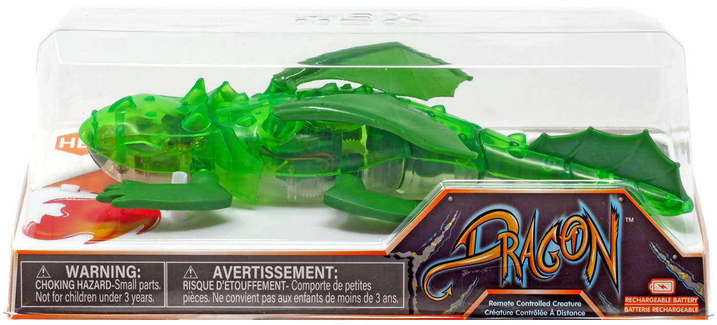 Hexbug Micro Robotic Creatures Dragon (Green)