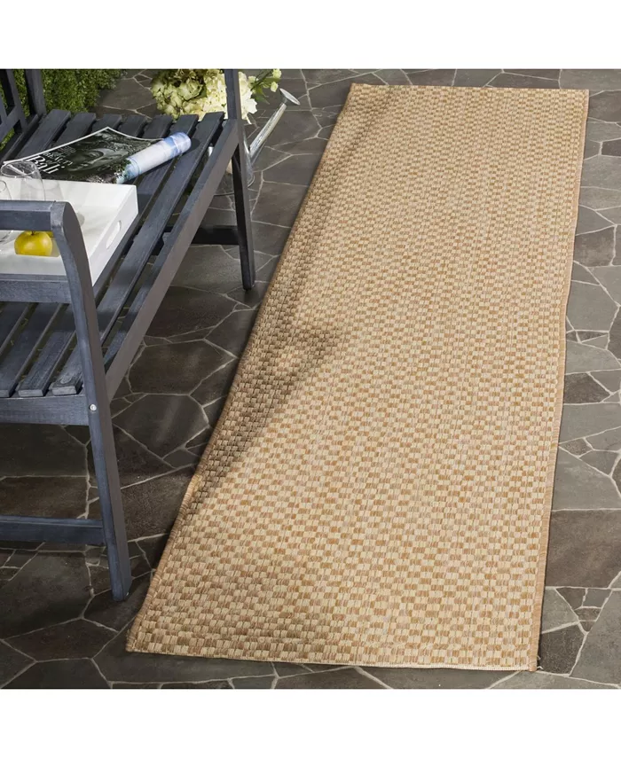 Safavieh Courtyard Natural and Cream 2'3