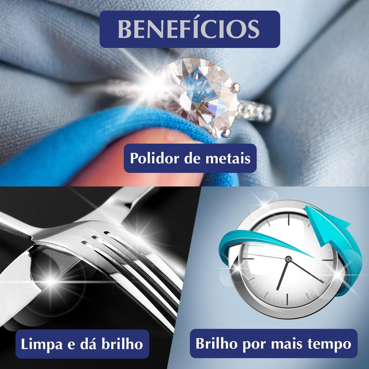 Polidor para Metais Silvo 200ml