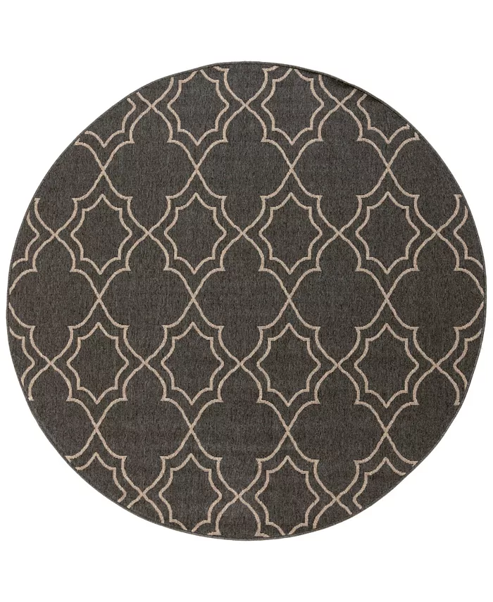Surya Alfresco ALF-9590 Black 7'3