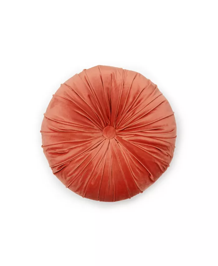 Dormify Bridgette Velvet Round Pillow， 16
