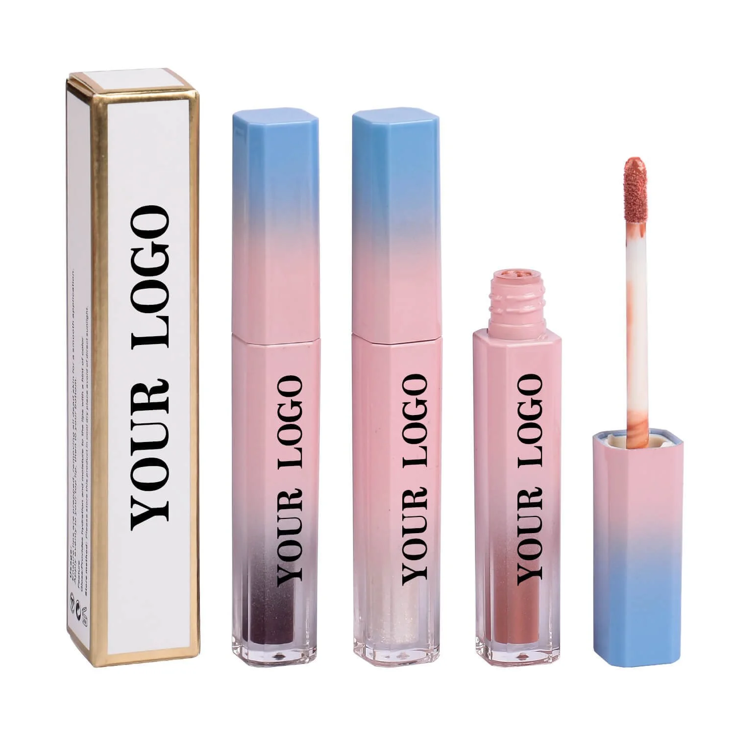 Custom Waterpoof Matte Liquid Lipstick Shiny Lipgloss