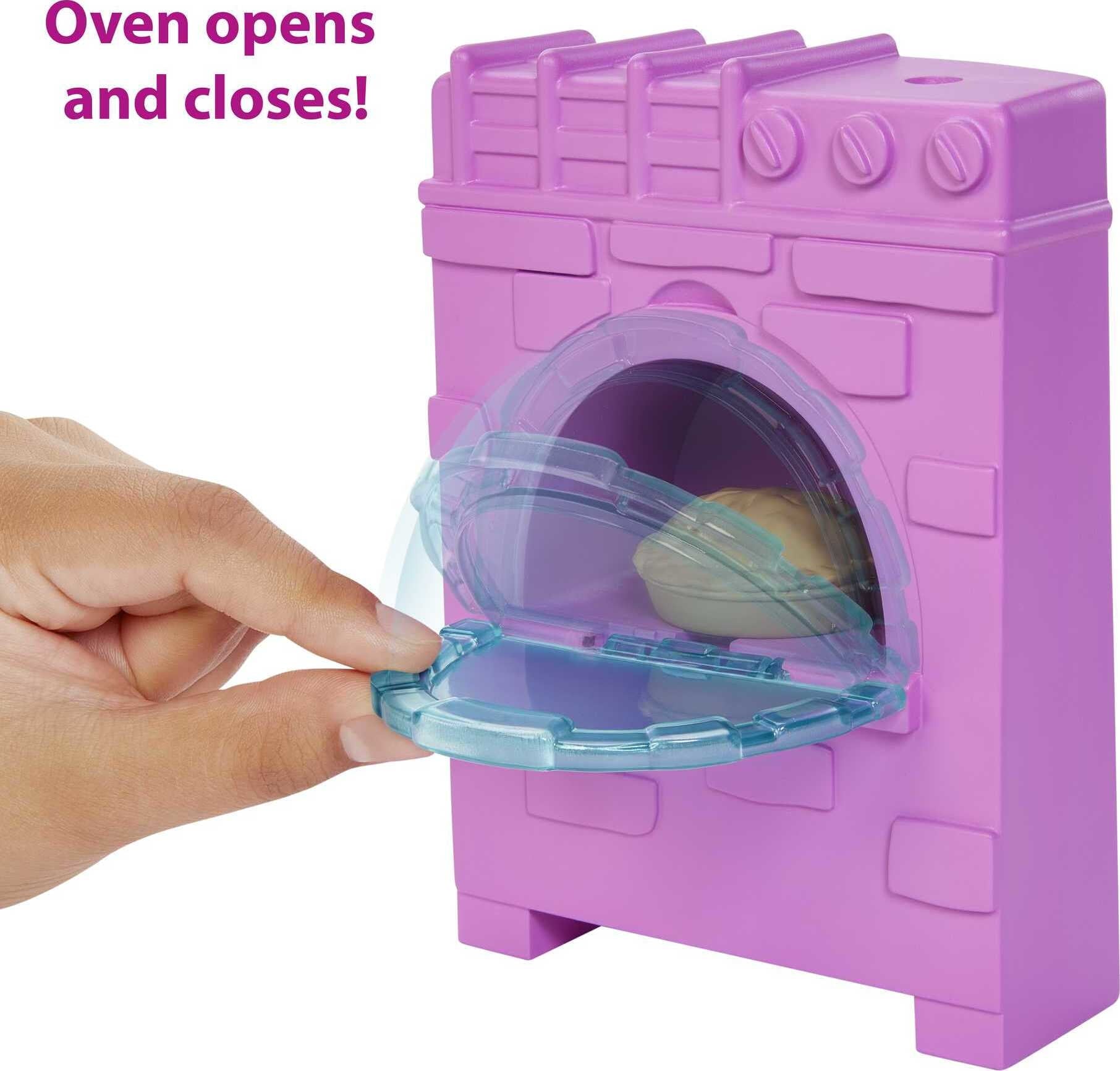 Disney Princess Rapunzel Tower Doll House Playset with Fashion Doll, 6 Play Areas & 15 Accessories