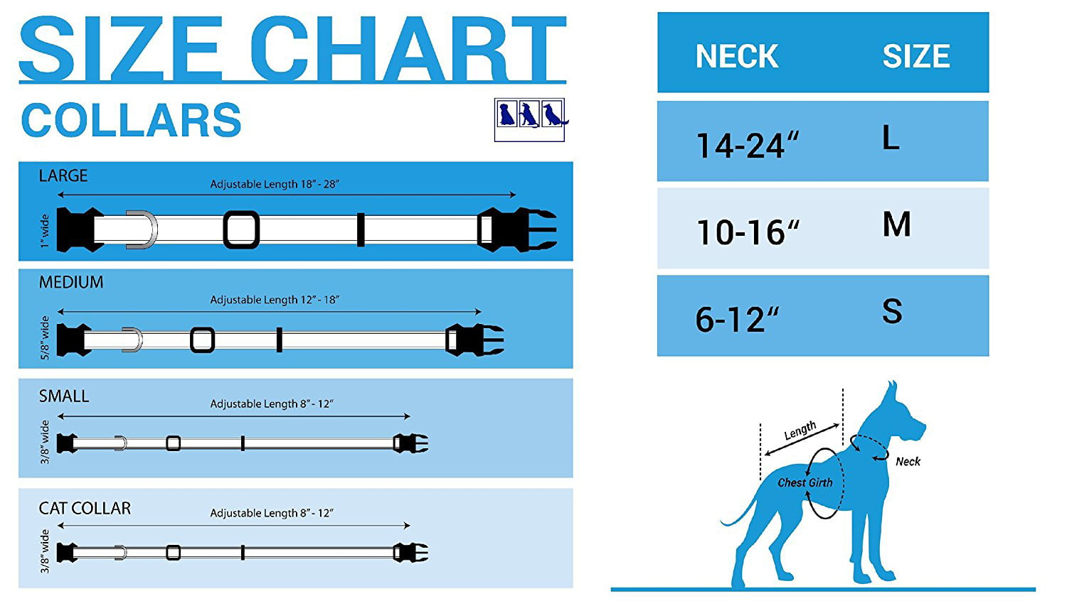 Pets First College Iowa Hawkeyes Pet Collar， 3 Sizes Available， Sports Fan Dog Collar - Medium