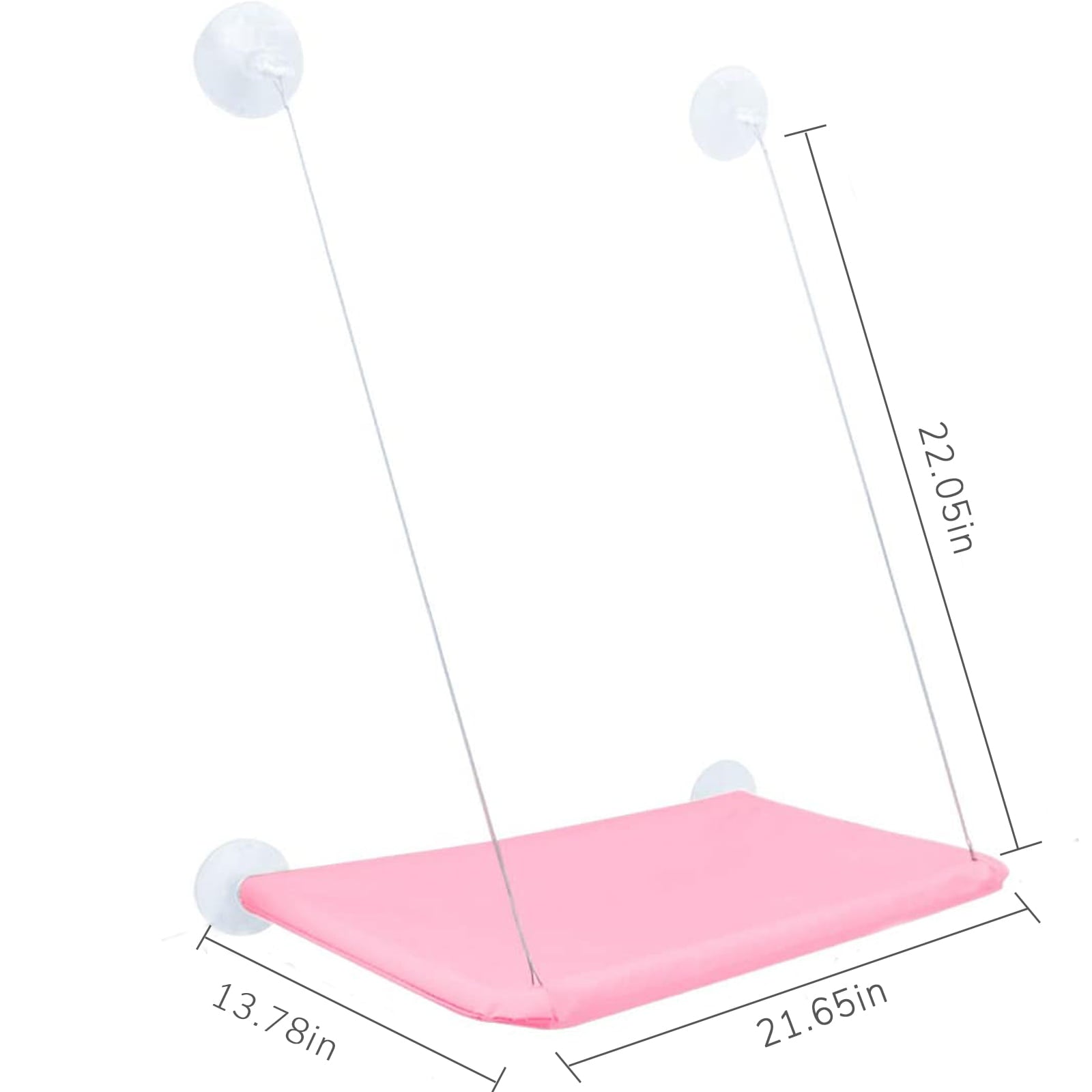 Semfri Cat Window Perch for Sill Pets Kitty Window Shelves Beds Cat Hammock