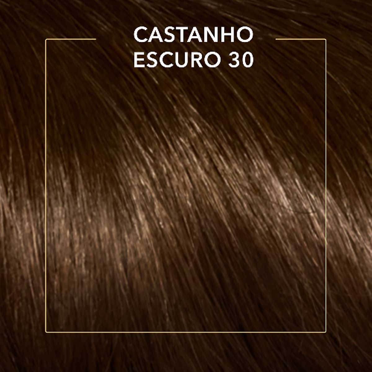 Kit tintura 30 castanho escuro Wella Koleston