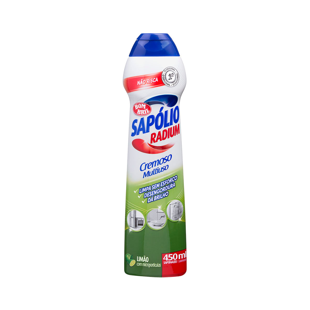 Limpador Multiuso, BomBril, Sapolio, Limao 450ml