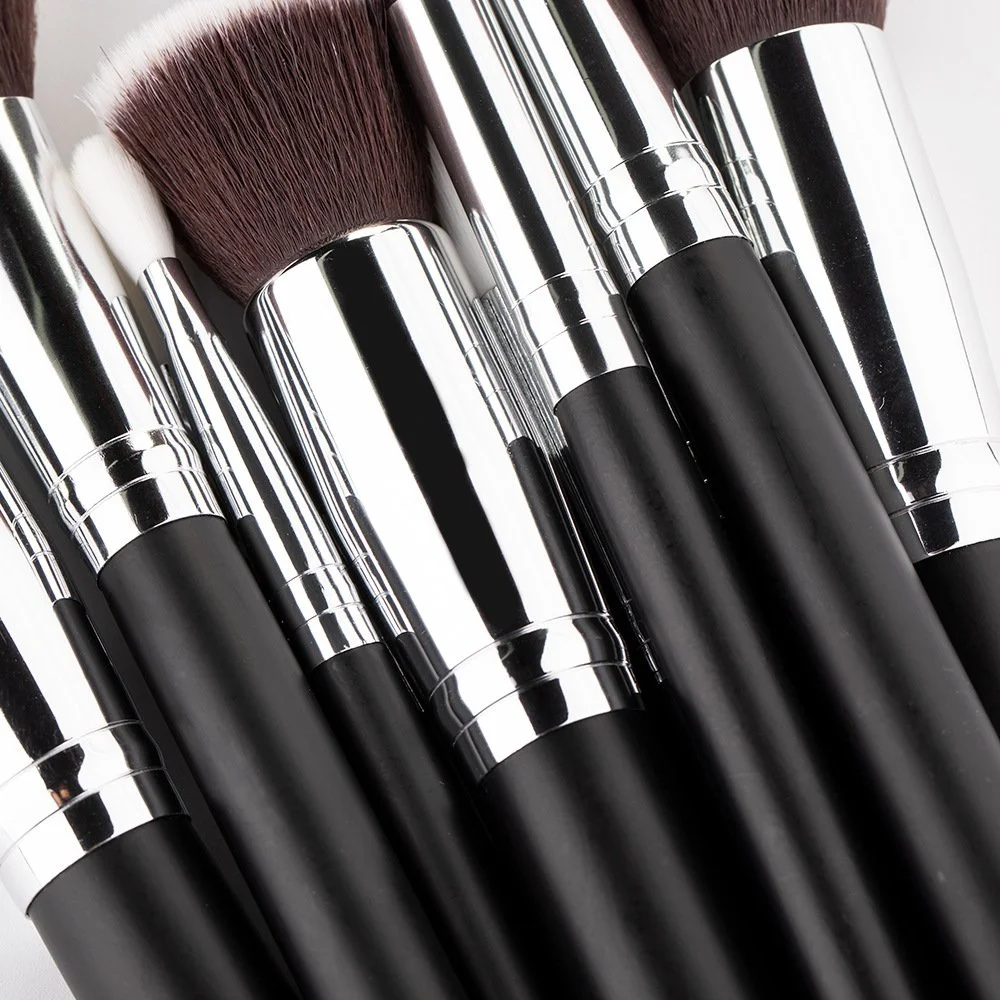 Professional Makeup Brushes Wooden Handle Foundation Concealer Powder Eye Makeup Brushes