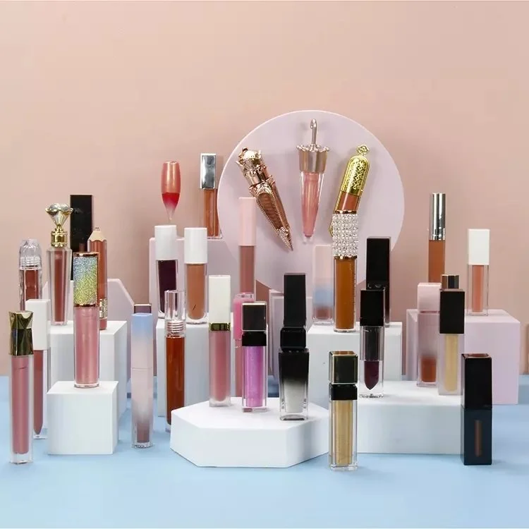 DIY custom label vegan makeup waterproof long lasting matte liquid lipstick lipgloss