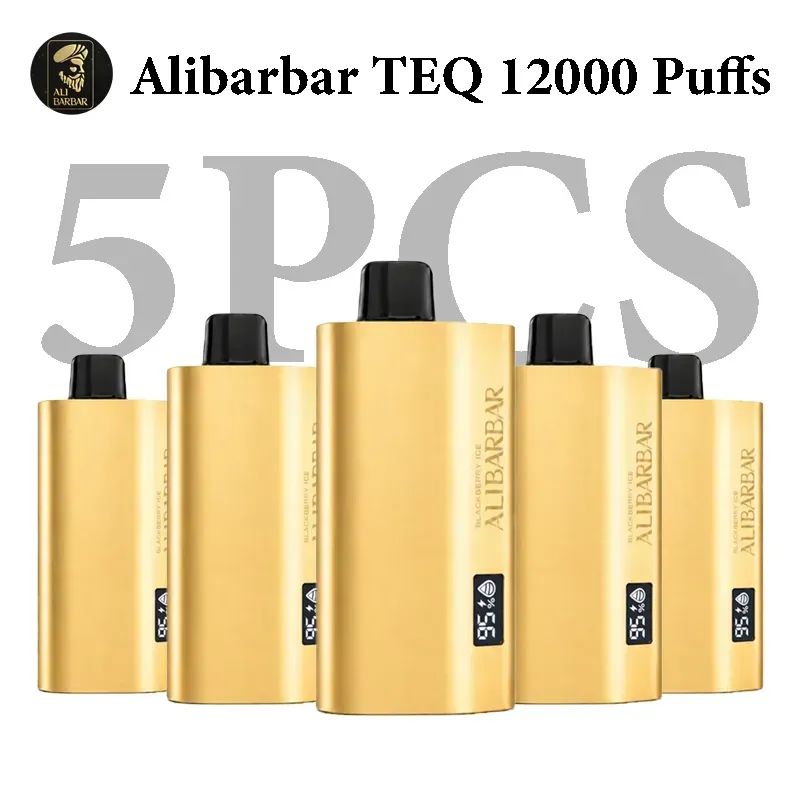ALIBARBAR TEQ 12000 Puffs Bundle Pack (3/5 Pack) 🚚