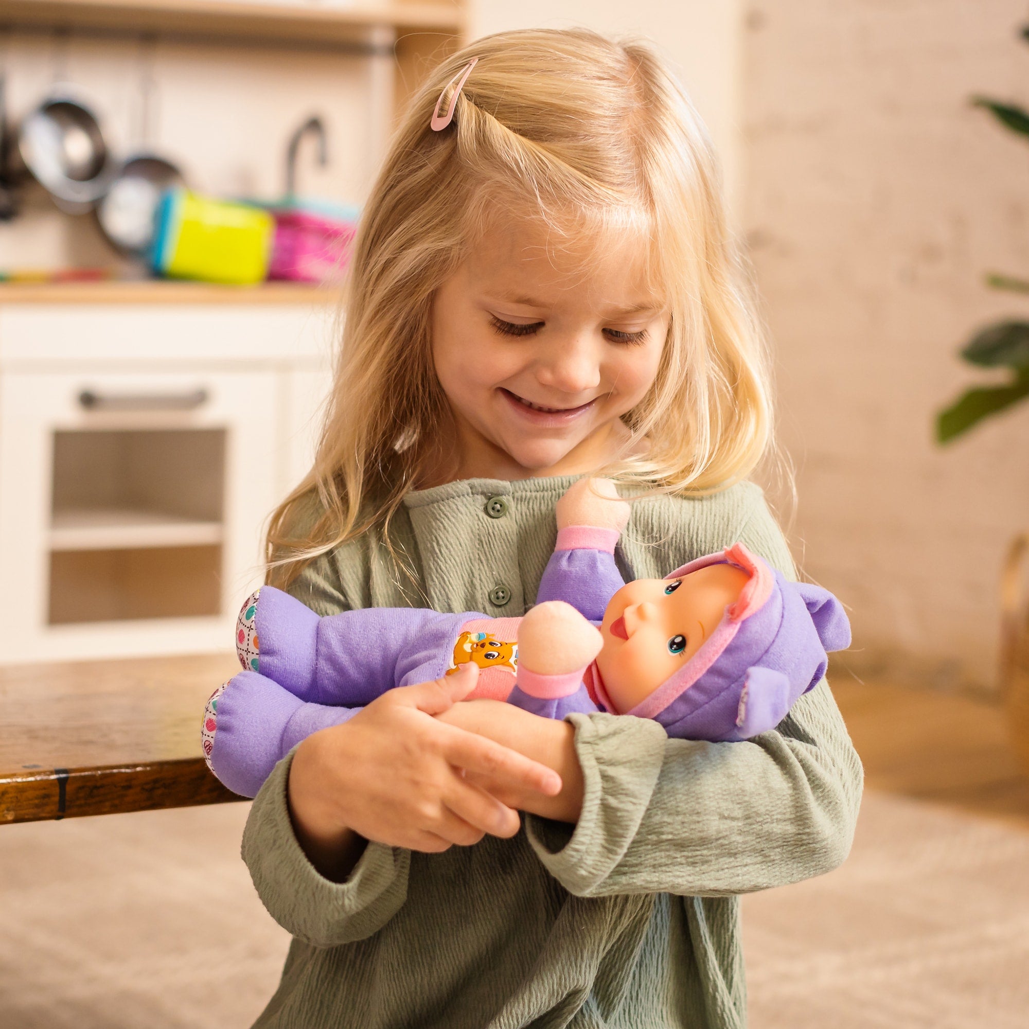 Baby's First Sing & Learn Purple Kangaroo Toy Doll - All Ages