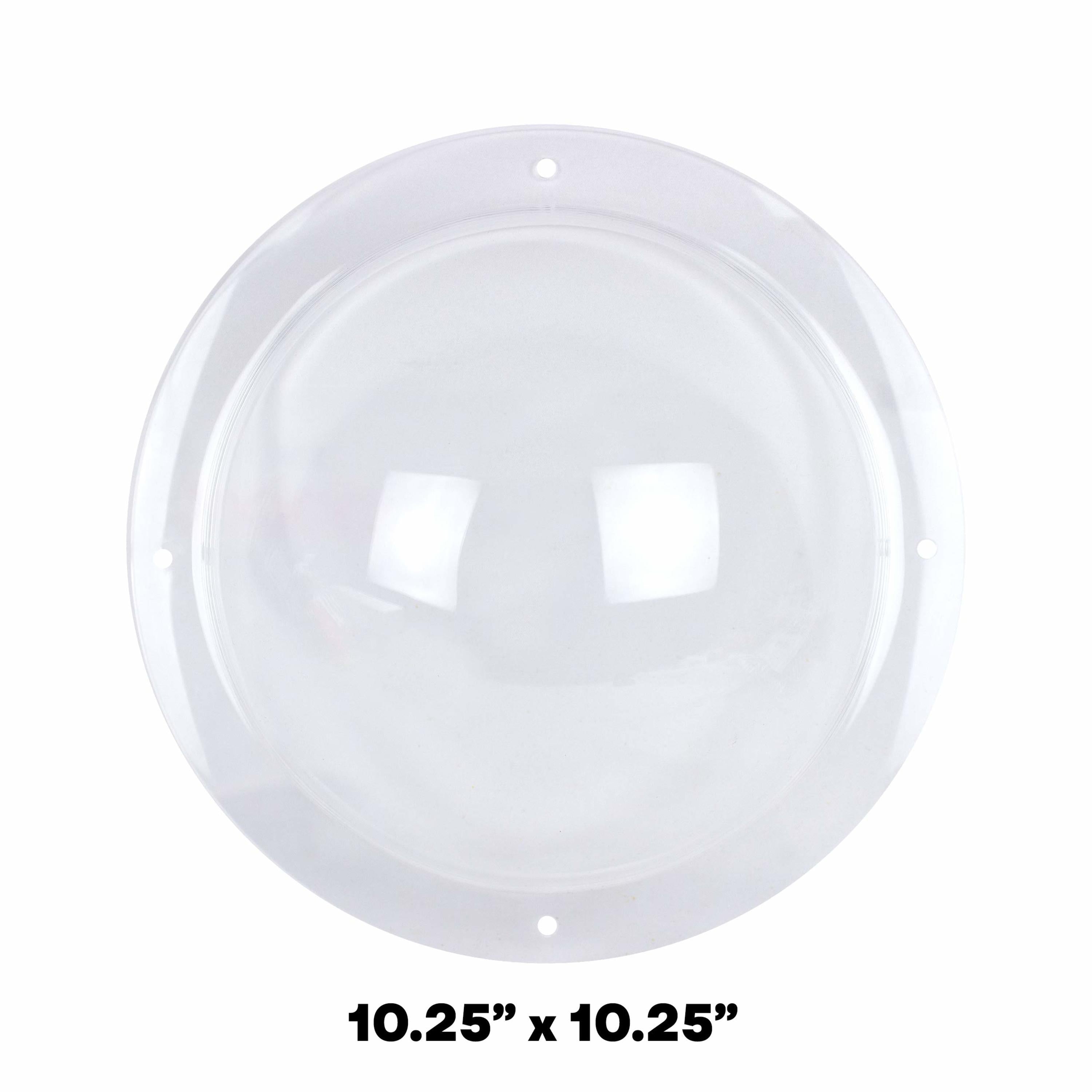 Downtown Pet Supply Dog Fence Window， Dome Dog Window for Fence， Clear