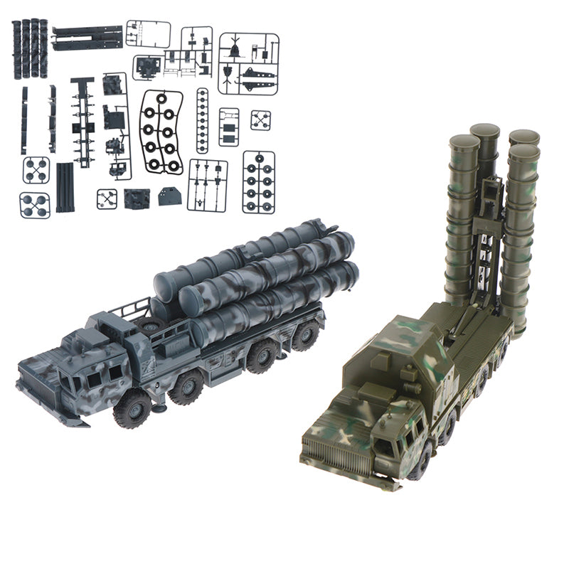 MageCrux 1PC 1:72 Army s-300 missile systems radar vehicle assembled military car model toy
