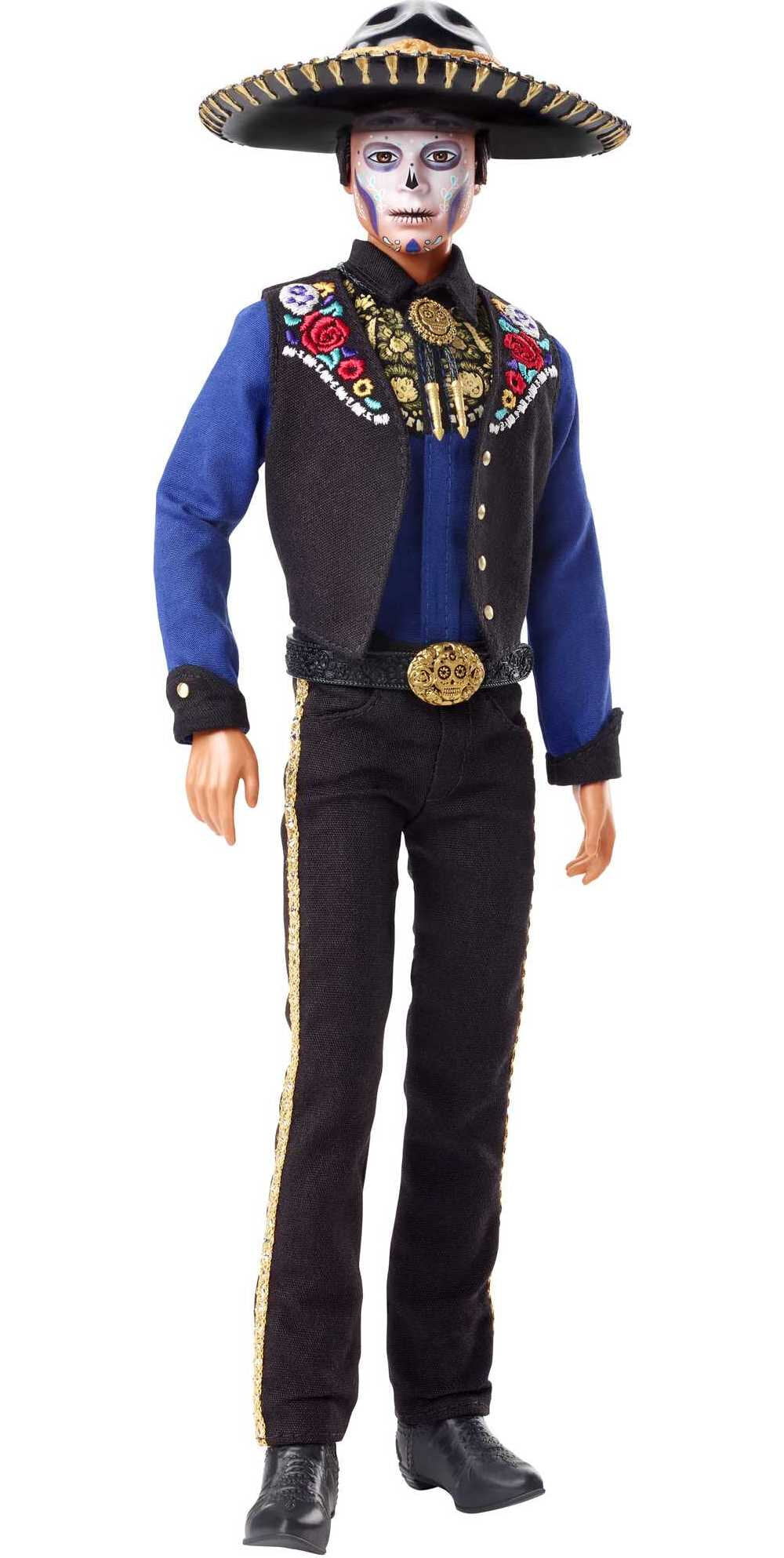 Barbie Signature 2022 Dia de Muertos Collectible Ken Doll with Bolero Tie & Sombrero