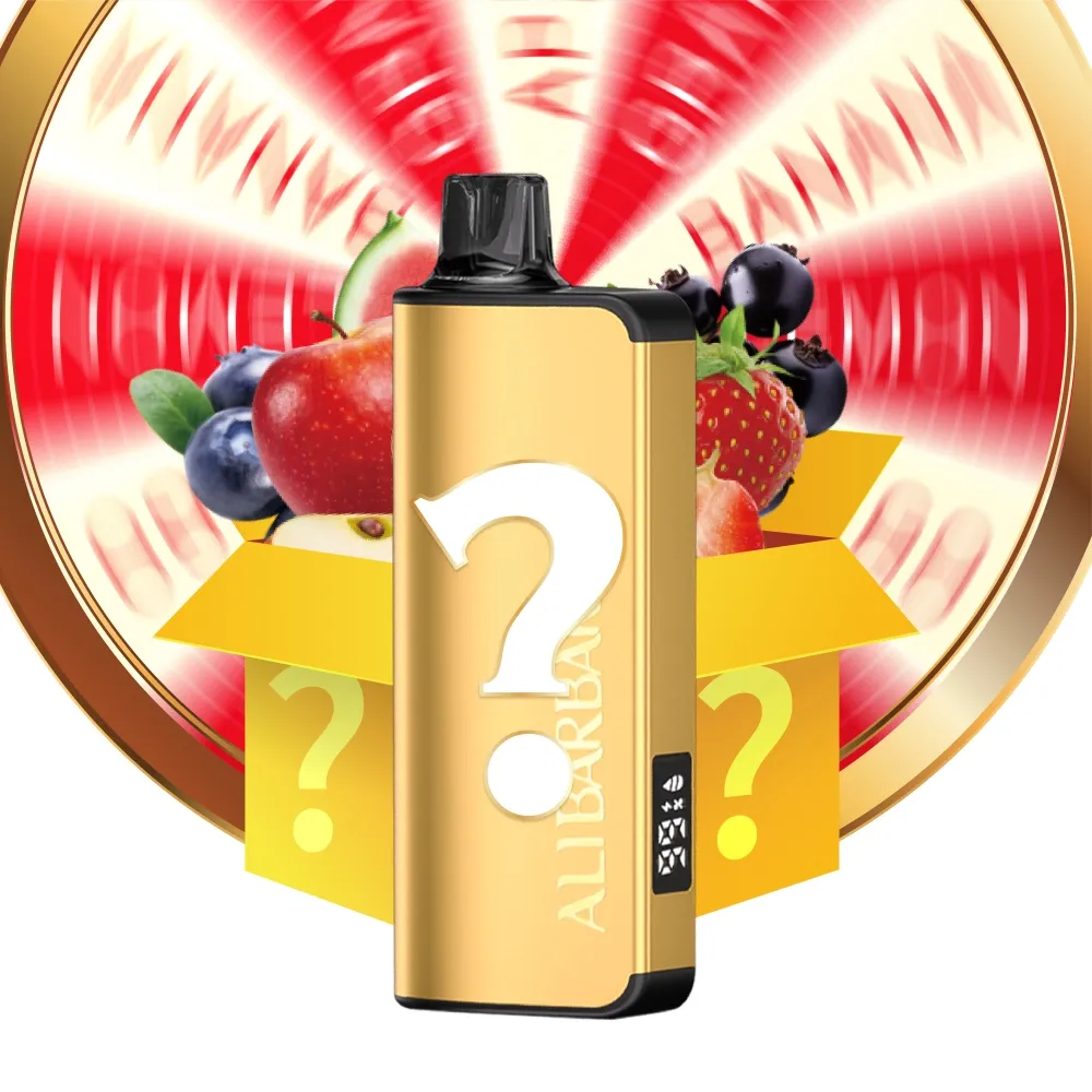 Alibarbar Ingot 9000 Puffs Flavour Roulette