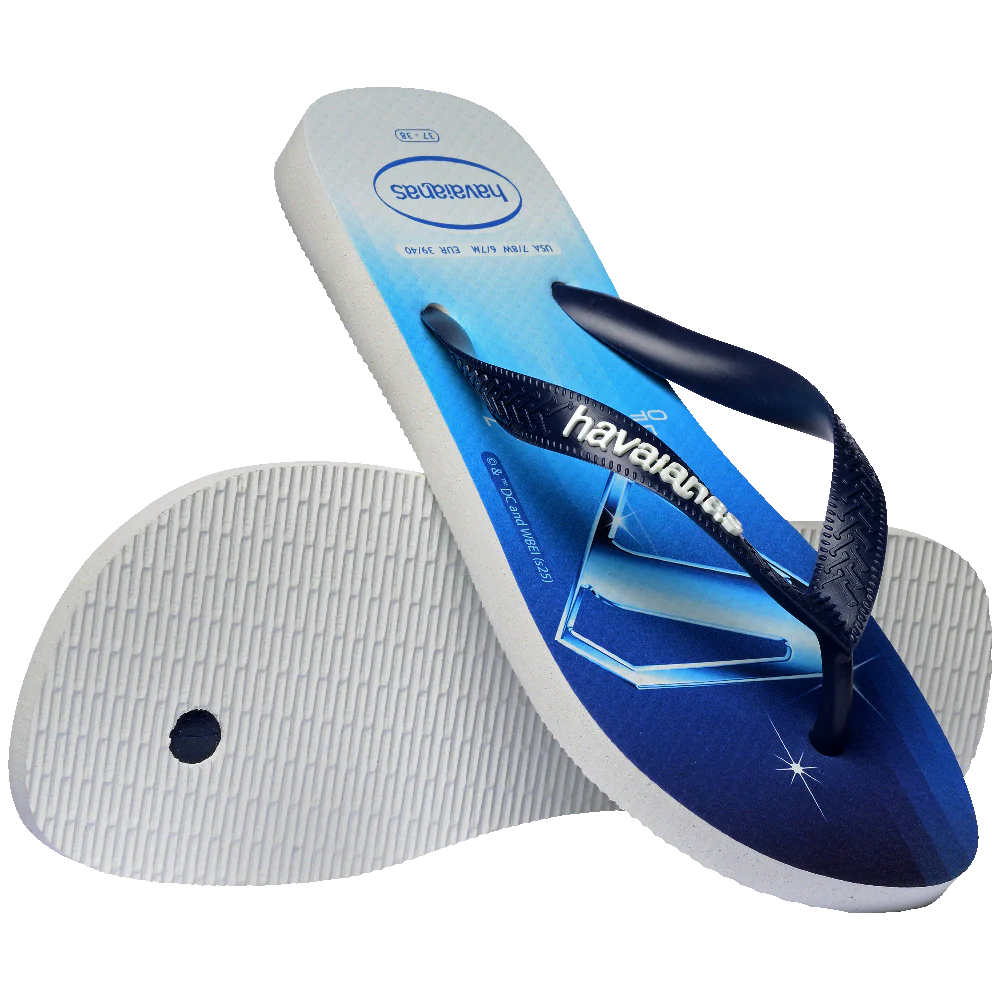 Chinelo Havaianas Top Heróis DC Superman