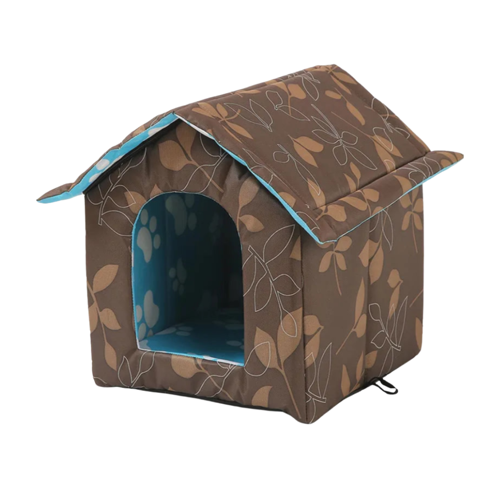 Foldable Outdoor Cat House | Waterproof Shelter for Cats & Small Dogs