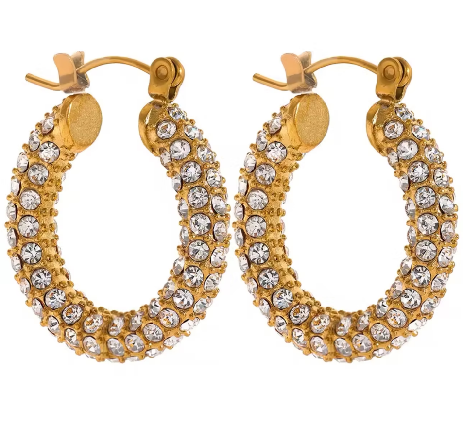 PRE-ORDER Glitz & Glam Hoops apx 4/30