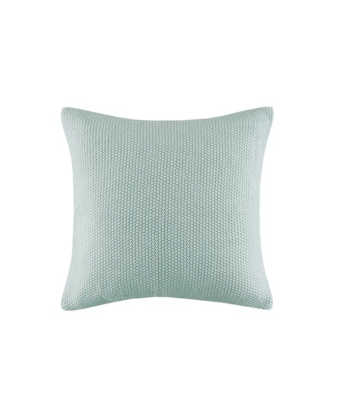 Gracie Mills Bree Knit Square Pillow Cover， 20 x 20