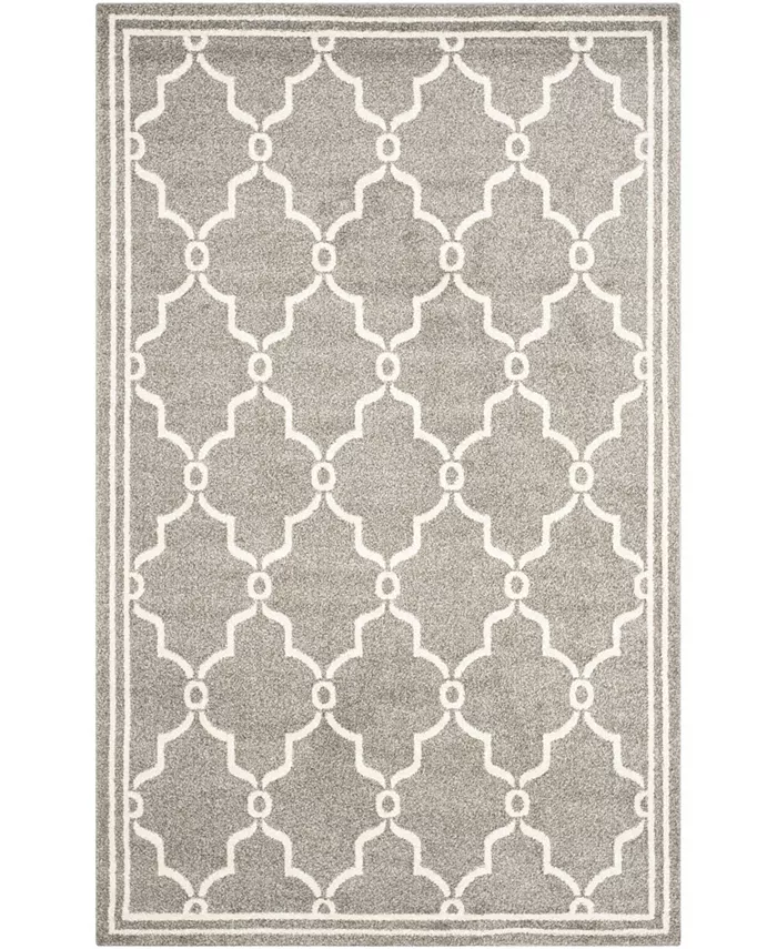 Safavieh Amherst 414 Dark Gray and Beige Area Rug Collection