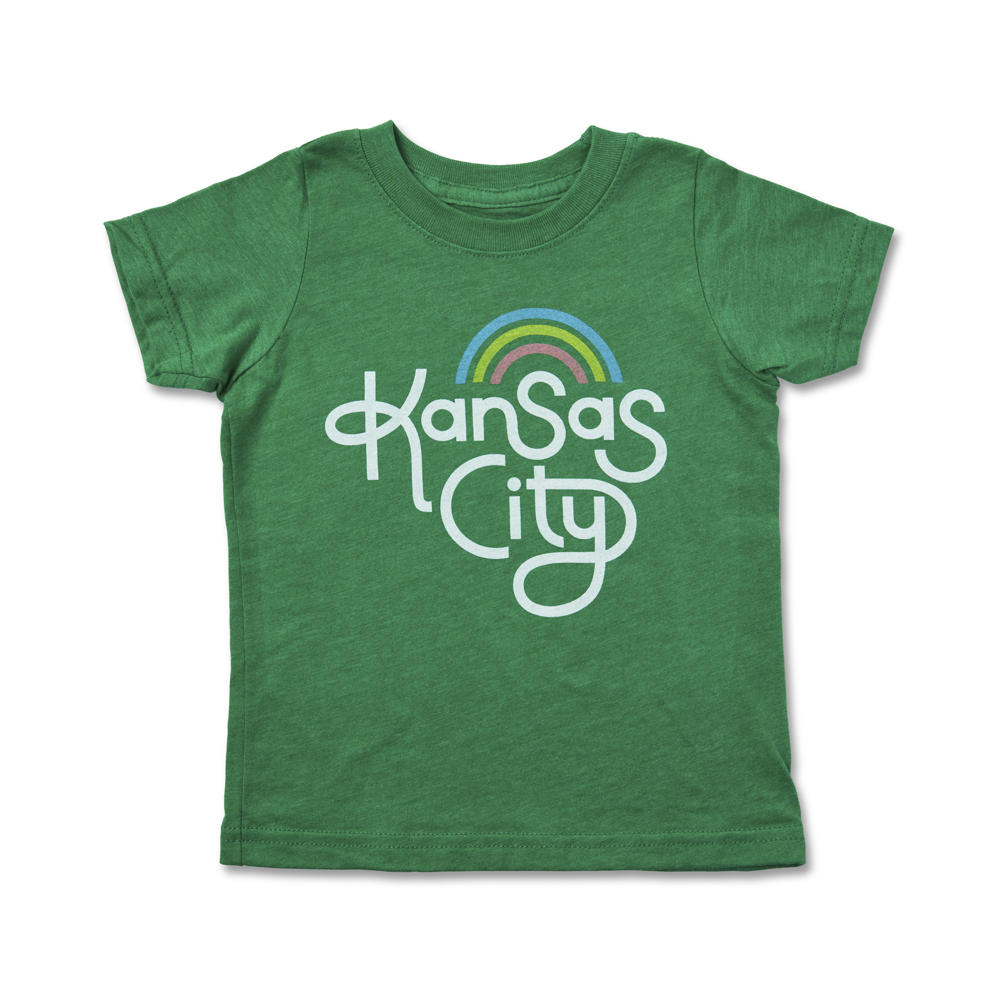 Retro Kansas City Kids T-Shirt - Green