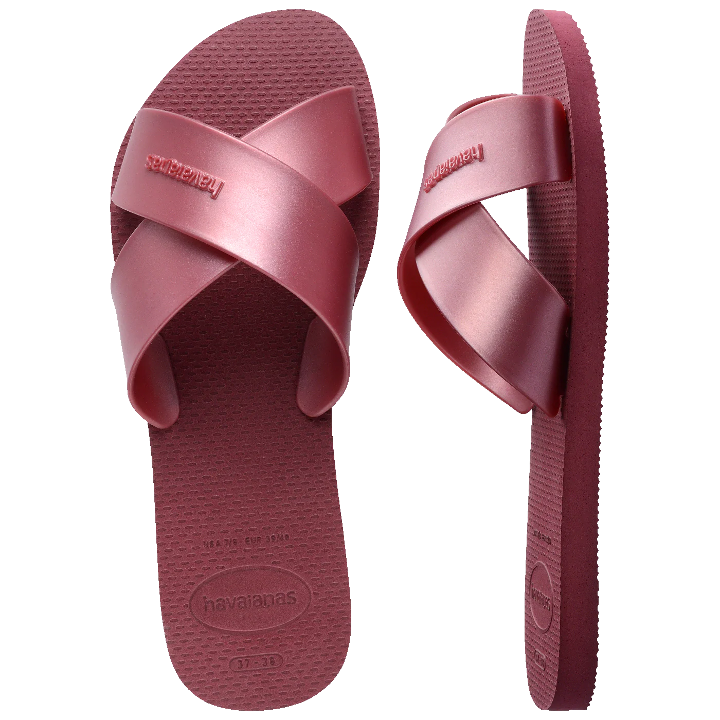 Rasteirinha Havaianas Aqua Metallic