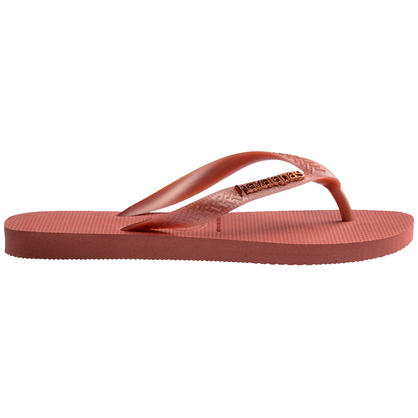 Chinelo Havaianas Top Logo Metálico
