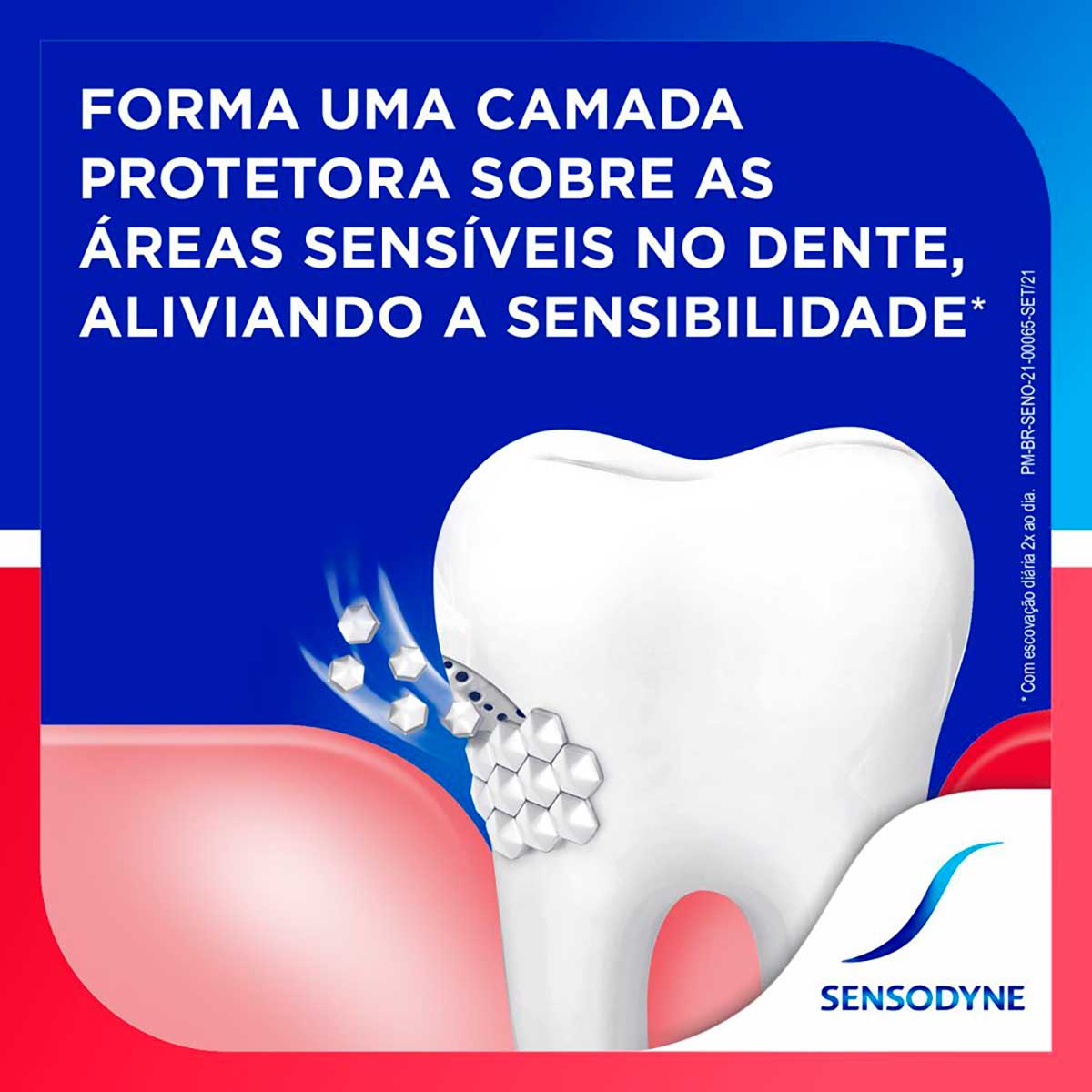 Sensodyne Creme Dental Sensibilidade & Gengivas para Dentes Sensiveis e Sangramentos na Gengiva 100g