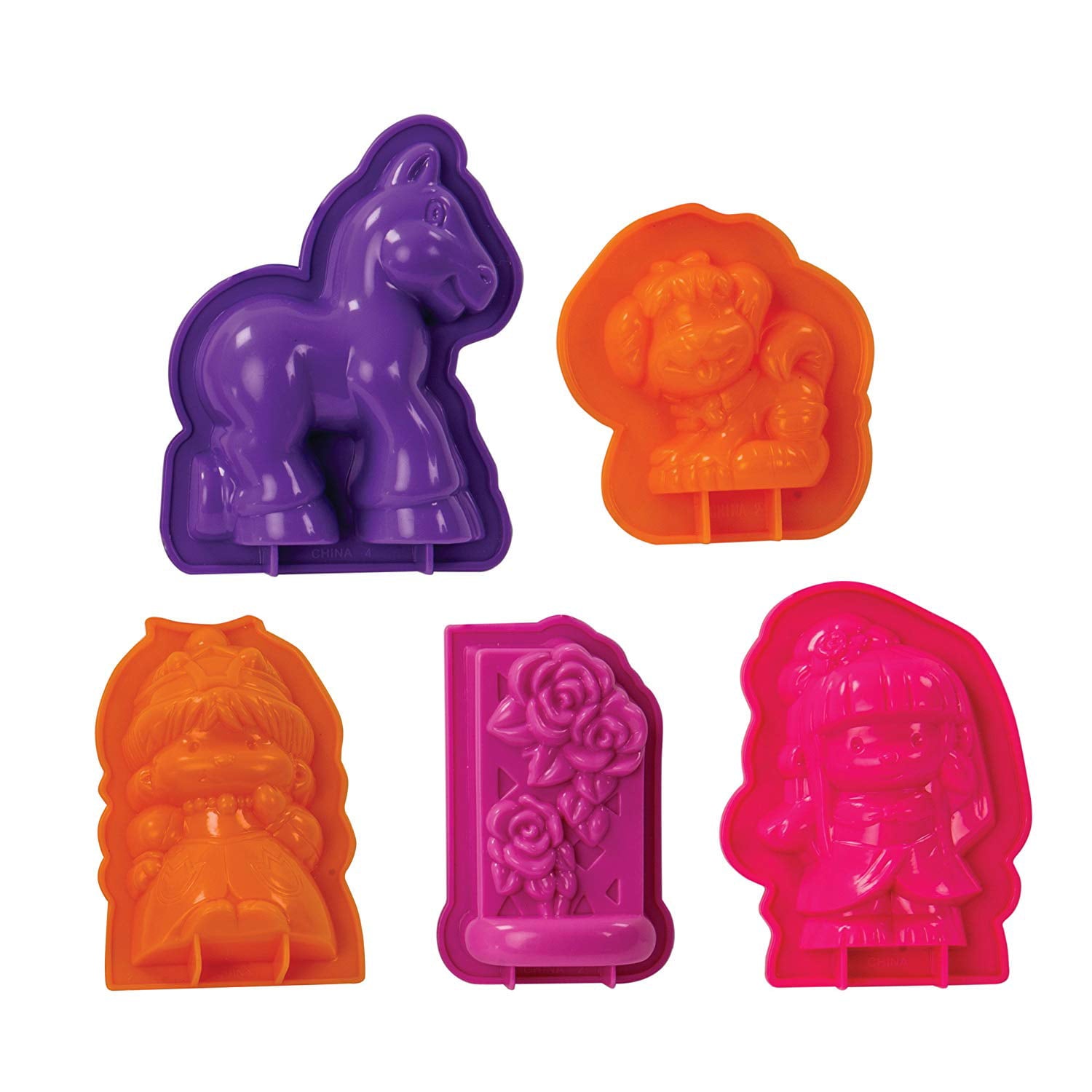 Kinetic Sand Girl's Wacky -Trinities Theme Accessory Pack