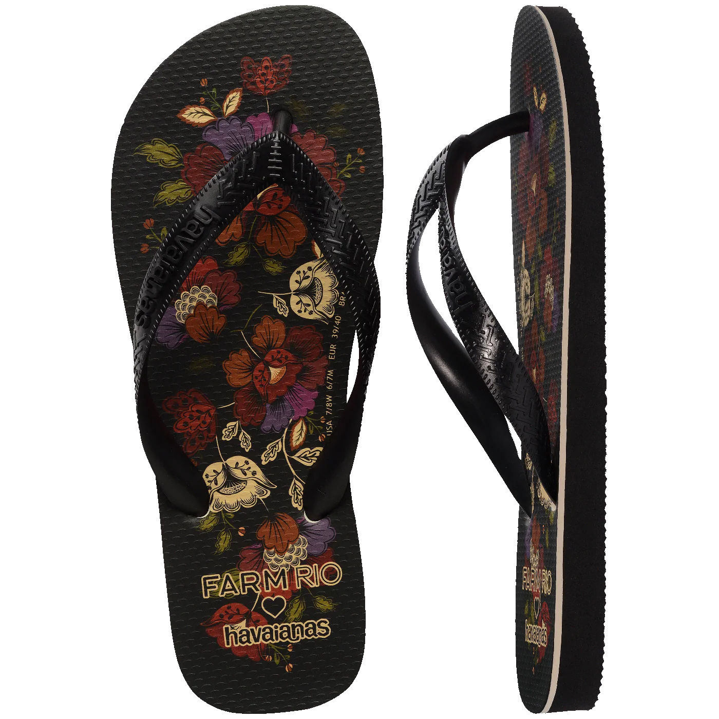 Chinelo Havaianas Farm Flor de Fita