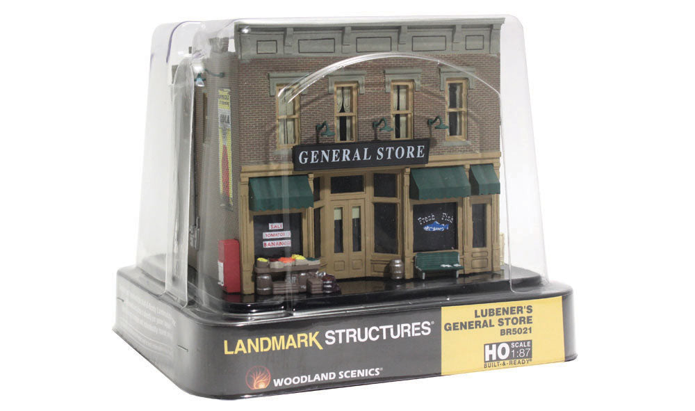 Woodland Scenics Lubener's General Store， HO Scale