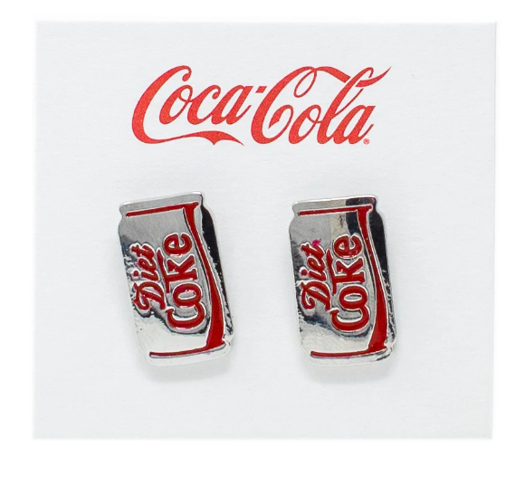 PRE-ORDER Coca-Cola Stud Earrings shipping apx 2/19