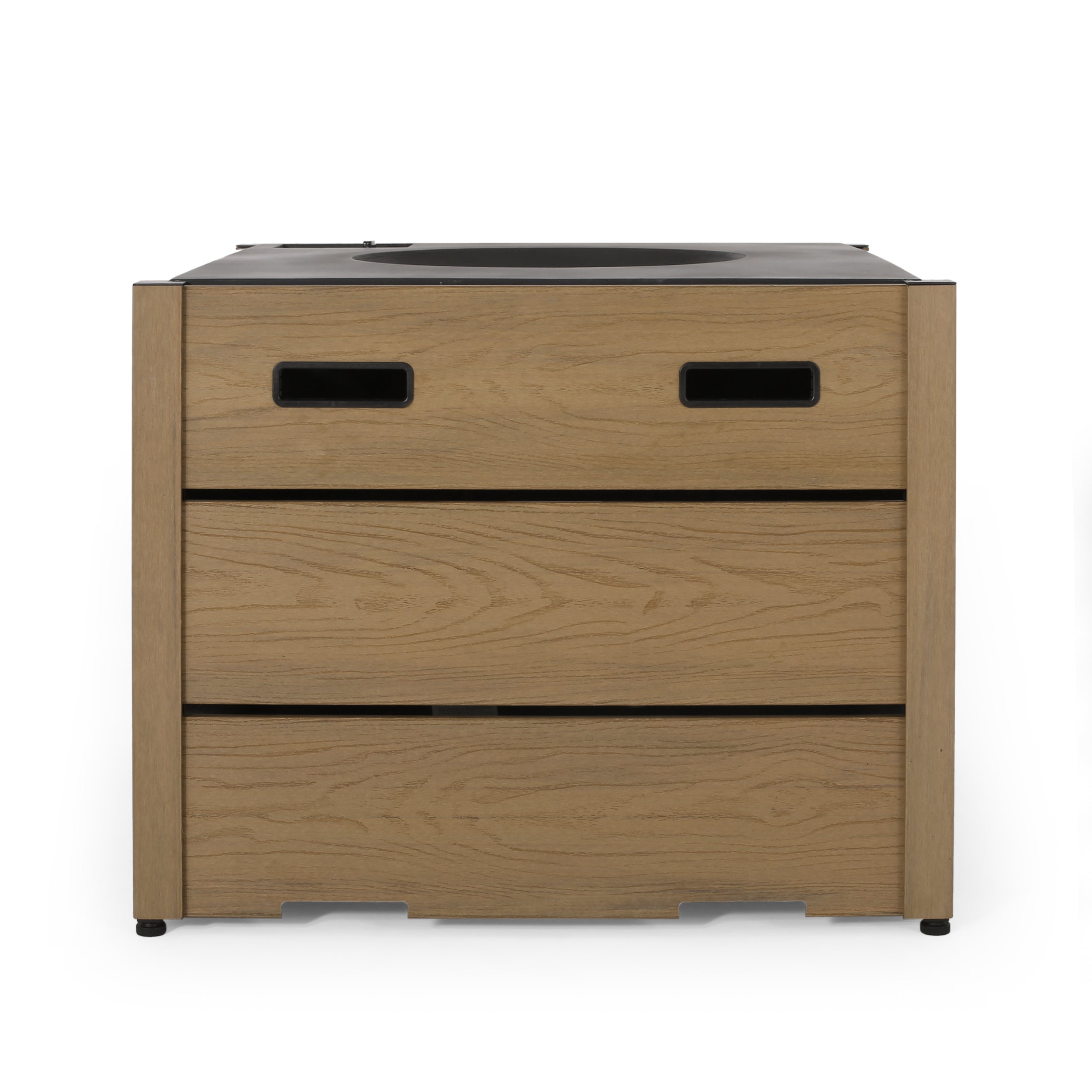 Suches Archie Outdoor 40,000 BTU Square Fire Pit