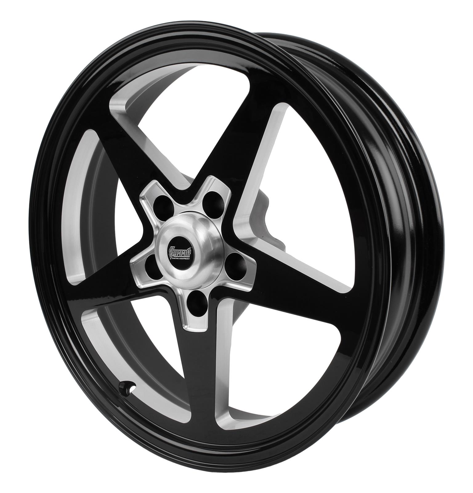 Summit Racing SUM-571B-7465N24 Summit Racing? Warrior R/T Wheels