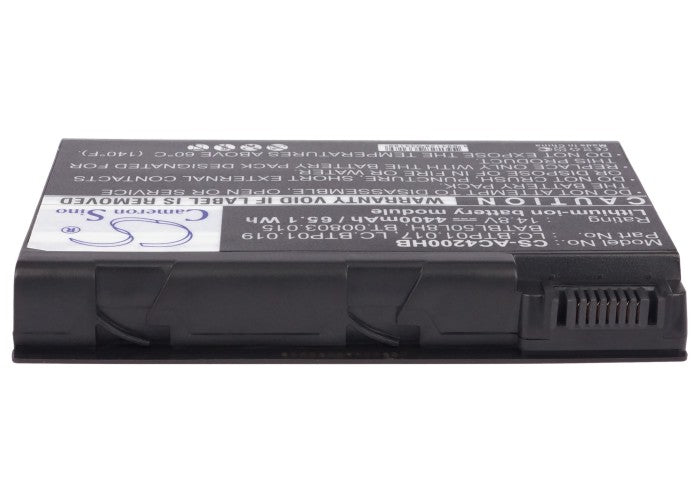 Acer Aspire 3100 Aspire 3103 Aspire 3103WLCi Aspir Replacement Battery BatteryClerkcom Laptop and Notebook