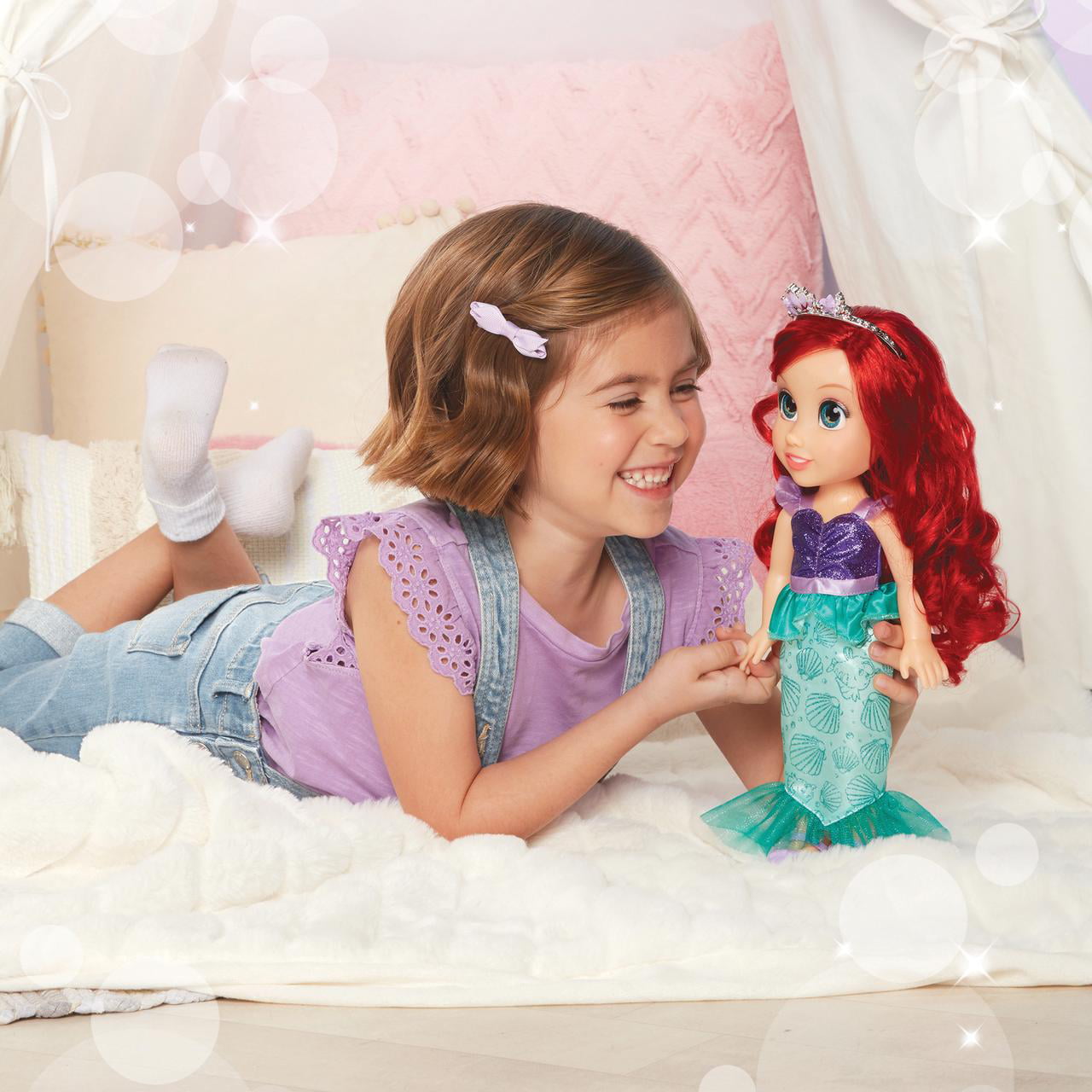 Disney Princess My Friend Ariel Doll 14 inch Tall Includes Removable Outfit and Tiara, for Children Ages 3+