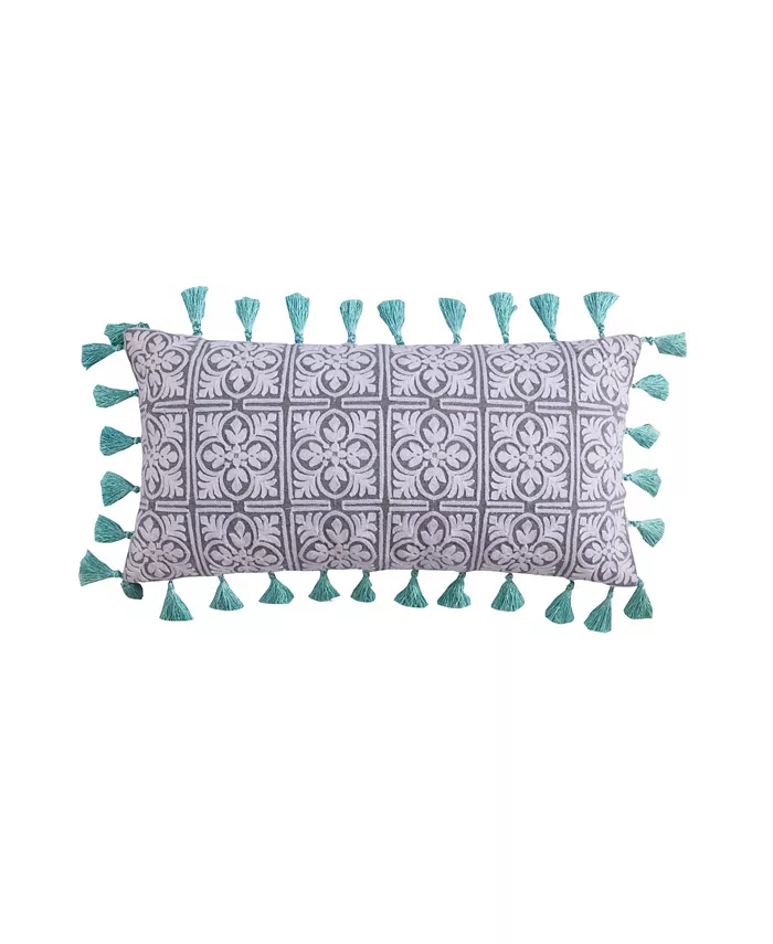Levtex Legacy Tassel Decorative Pillow， 12