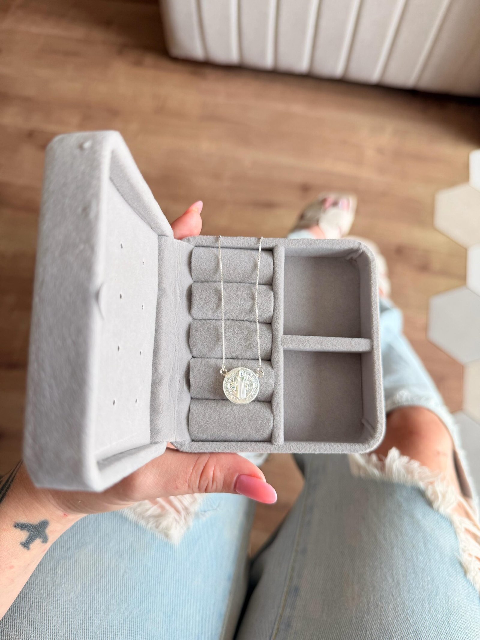 Colar São Bento (Madrepérola)